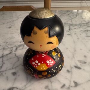 Japanese kokeshi doll, new condition, 3 inches